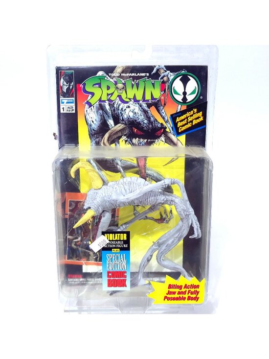 Todd McFarlane Other - Todd McFarlanes Spawn Violator Poseable Action Figure W/ Special Edition Comic B